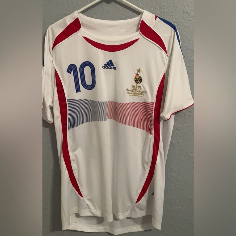 2006 World Cup France Zidane Jersey